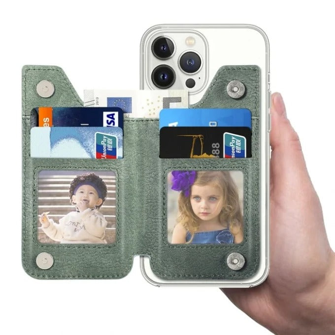 Portefeuille Adhésif Multifonctionnel Pour Téléphone